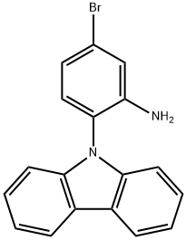 Benzenamine, 5-bromo-2-(9H-carbazol-9-yl)- 结构式