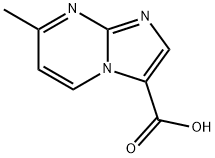 7-Methylimidazo[1,2-A]Pyrimidine-3-Carboxylic Acid(WX614239) 结构式