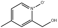 2-羟甲基-4-甲基吡啶氮氧化物 结构式