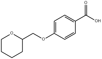 4-((Tetrahydro-2H-pyran-2-yl)methox y)benzoic acid 结构式