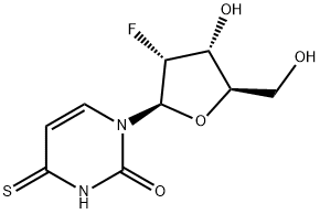 2'-Deoxy-2'-fluoro-4-thiouridine 结构式