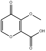 3-甲氧基-4-氧代-4H-吡喃-2-羧酸 结构式