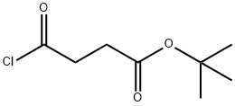 Butanoic acid, 4-chloro-4-oxo-, 1,1-dimethylethyl ester 结构式