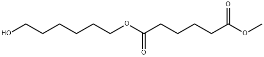 Hexanedioic acid, 1-(6-hydroxyhexyl) 6-methyl ester 结构式