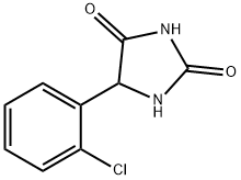 2,4-Imidazolidinedione, 5-(2-chlorophenyl)- 结构式