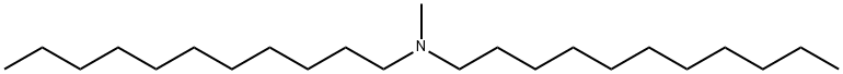 1-Undecanamine, N-methyl-N-undecyl- 结构式