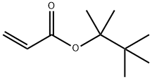 2-丙烯酸(1,1,2,2-四甲基)丙酯 (233-TMBA) 结构式