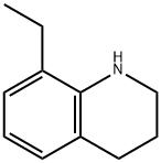 8-乙基-1,2,3,4-四氢喹啉 结构式
