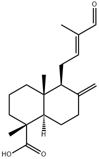 15-去甲-14-氧代赖百当-8(17),12-二烯-18-酸 结构式