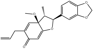 山蒟素 结构式