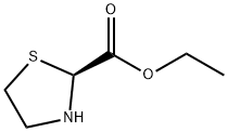 (S)-乙基噻唑烷-2-甲酸基酯 结构式