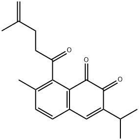 1-Ketoaethiopinone 结构式