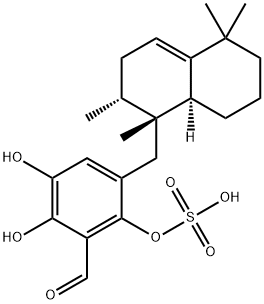 Siphonodictyal D 结构式