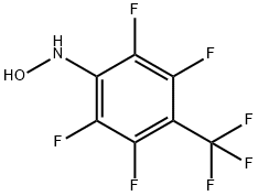Benzenamine, 2,3,5,6-tetrafluoro-N-hydroxy-4-(trifluoromethyl)- 结构式