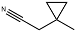 Cyclopropaneacetonitrile, 1-methyl- 结构式