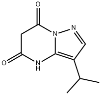 3-(1-甲基乙基)吡唑[1,5-A]嘧啶-5,7(4H,6H)-二酮 结构式
