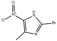 2-Bromo-4-methyl-5-nitroimidazole 结构式