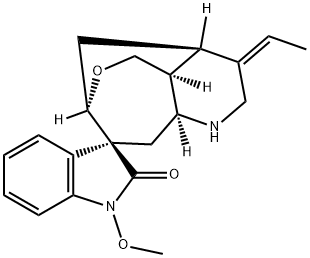 4-去甲基-胡蔓藤碱乙 结构式