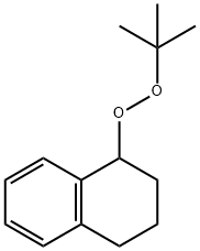 Peroxide, 1,1-dimethylethyl 1,2,3,4-tetrahydro-1-naphthalenyl 结构式
