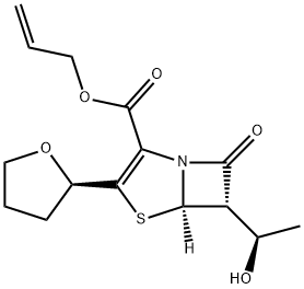 法罗培南相关化合物4 结构式