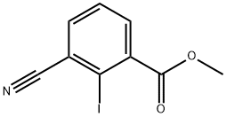 Benzoic acid, 3-cyano-2-iodo-, methyl ester