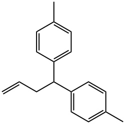 Benzene, 1,1'-(3-butenylidene)bis[4-methyl- 结构式