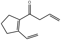 3-Buten-1-one, 1-(2-ethenyl-1-cyclopenten-1-yl)- 结构式