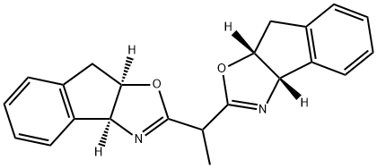 (3AS,3'AS,8AR,8'AR)-2,2'-亚乙基双[3A,8A-二氢-8H-茚并[1,2-D]噁唑 结构式