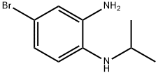4-溴-N1-(1-甲基乙基)-1,2-苯二胺 结构式