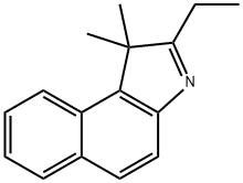 1H-Benz[e]indole, 2-ethyl-1,1-dimethyl- 结构式