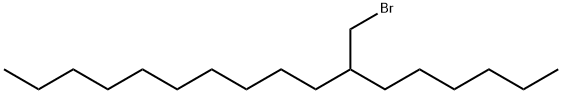 7-(溴甲基)十七烷 结构式