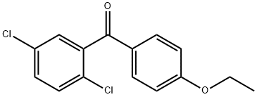 (2,5-dichlorophenyl)(4-ethoxyphenyl)methanone 结构式