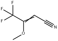 2-Butenenitrile, 4,4,4-trifluoro-3-methoxy- 结构式