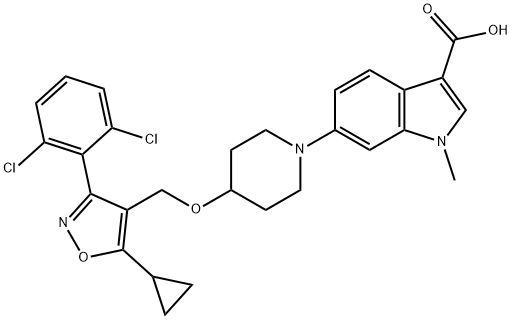 化合物LY2562175 结构式