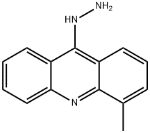 Acridine, 9-hydrazinyl-4-methyl- 结构式