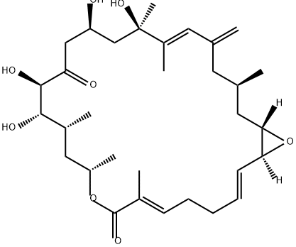 化合物 AMPHIDINOLIDE D 结构式