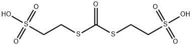 Mesna Dithiocarbonate Impurity 结构式
