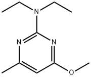 N,N-diethyl-4-methoxy-6-methyl-2-Pyrimidinamine 结构式