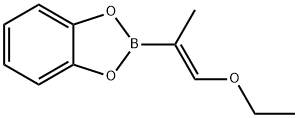 (Z)-2-(1-乙氧基丙-1-烯-2-基)苯并[D][1,3,2]二氧杂环醇 结构式