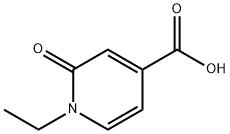 1-ethyl-2-oxo-1,2-dihydro-4-pyridinecarboxylic acid(SALTDATA: FREE) 结构式