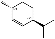 rel-(3R*,6S*)-3-Methyl-6-isopropyl-1-cyclohexene 结构式