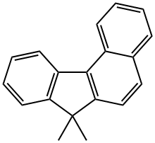 7,7-二甲基-7H-苯并芴 结构式