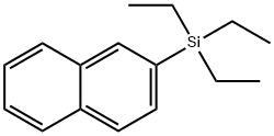 2-(TRIETHYLSILYL)NAPHTHALENE 结构式