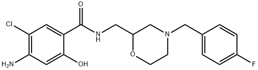 Mosapride Impurity F 结构式