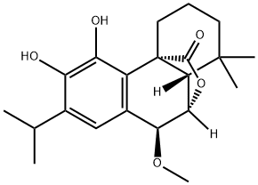 7ALPHA-甲氧基迷迭香酚 结构式