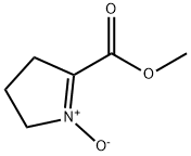 2H-Pyrrole-5-carboxylicacid,3,4-dihydro-,methylester,1-oxide(9CI) 结构式