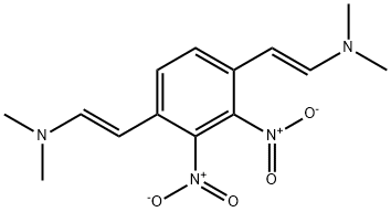 Ethenamine, 2,2'-(2,3-dinitro-1,4-phenylene)bis[N,N-dimethyl-, (E,E)- (9CI) 结构式