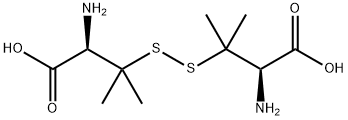 L-PENICILLAMINE DISULFIDE (DISULFIDE BOND) 结构式