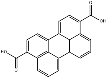 3,10-Perylenedicarboxylic acid 结构式