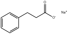 Benzenepropanoic acid, sodium salt (1:1) 结构式